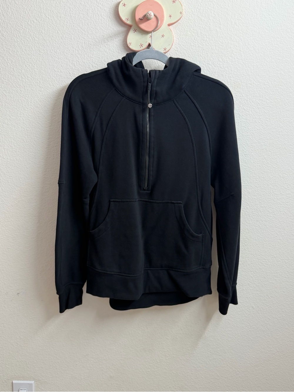 lululemon athletica Black Half-Zip Hoodie